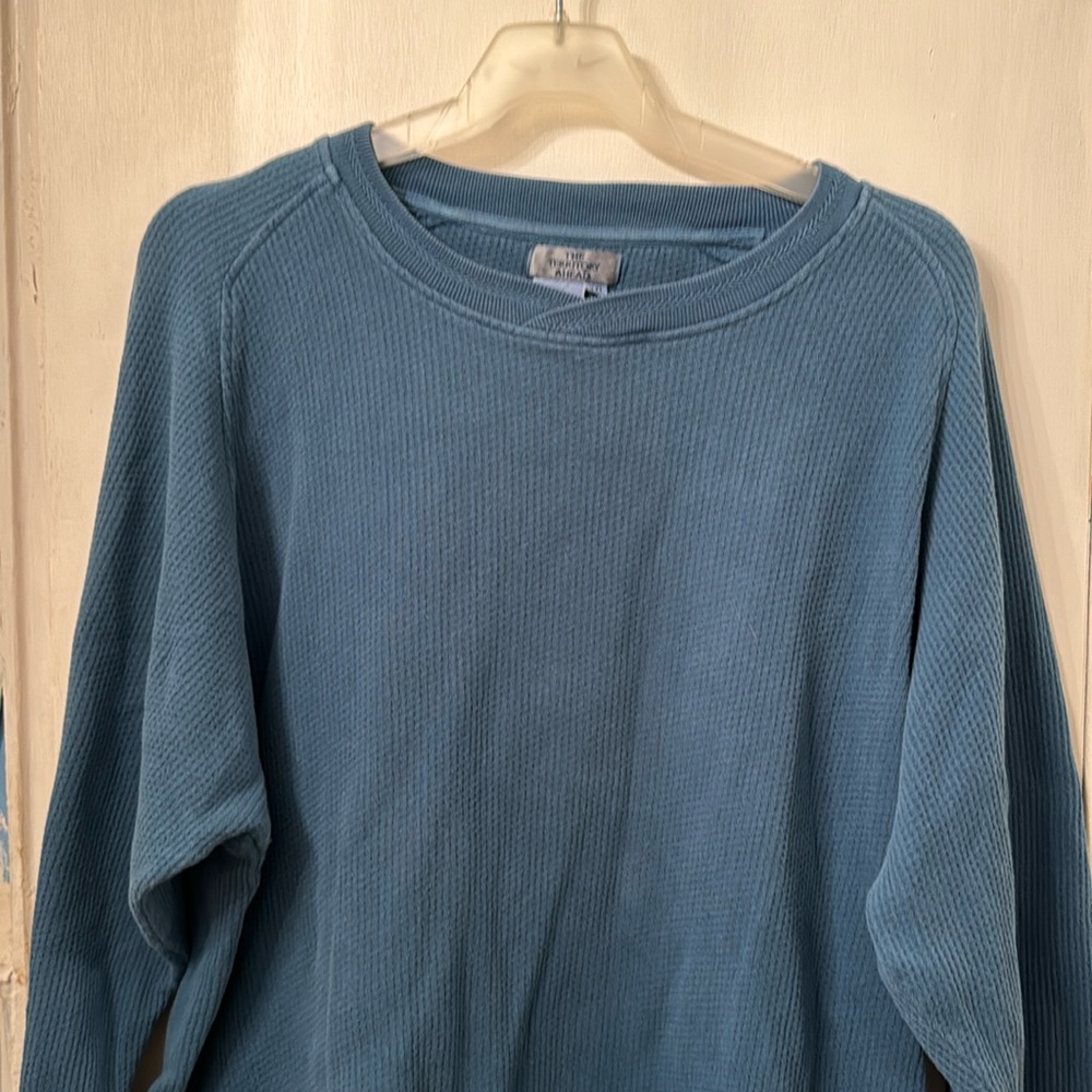 THE TERRITORY AHEAD XXL GREEN LONG SLEEVE SHIRT